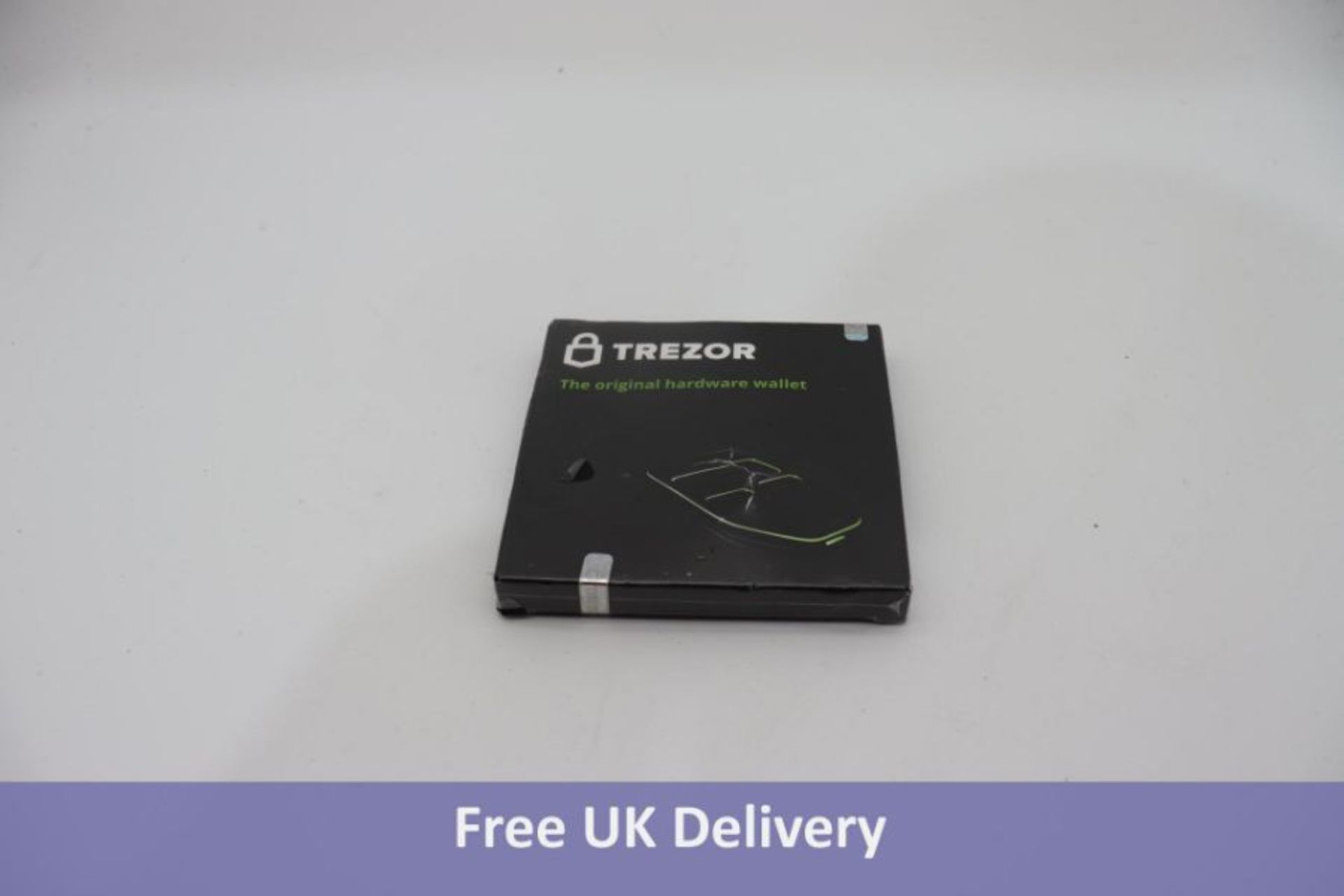 Trezor The Original Cryptocurrency Hardware Wallet, White
