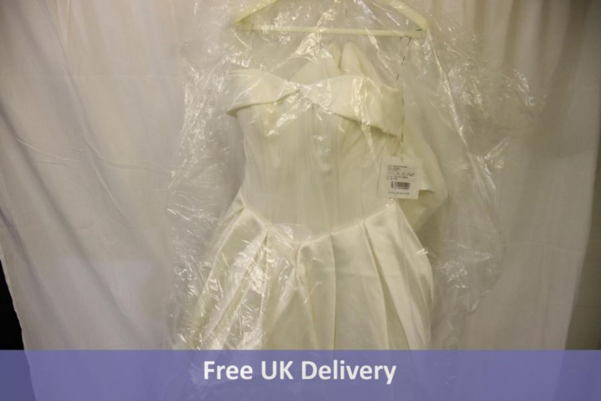 Pronovias Bridal Gown, Doris, Off White, Size UK 12
