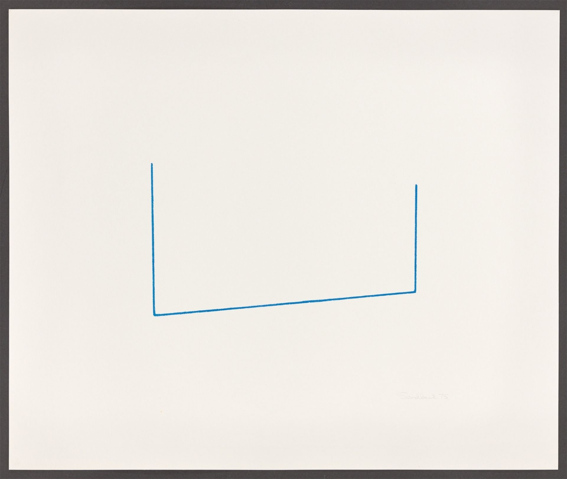 Fred Sandback. Ohne Titel. 1975 - Bild 14 aus 14