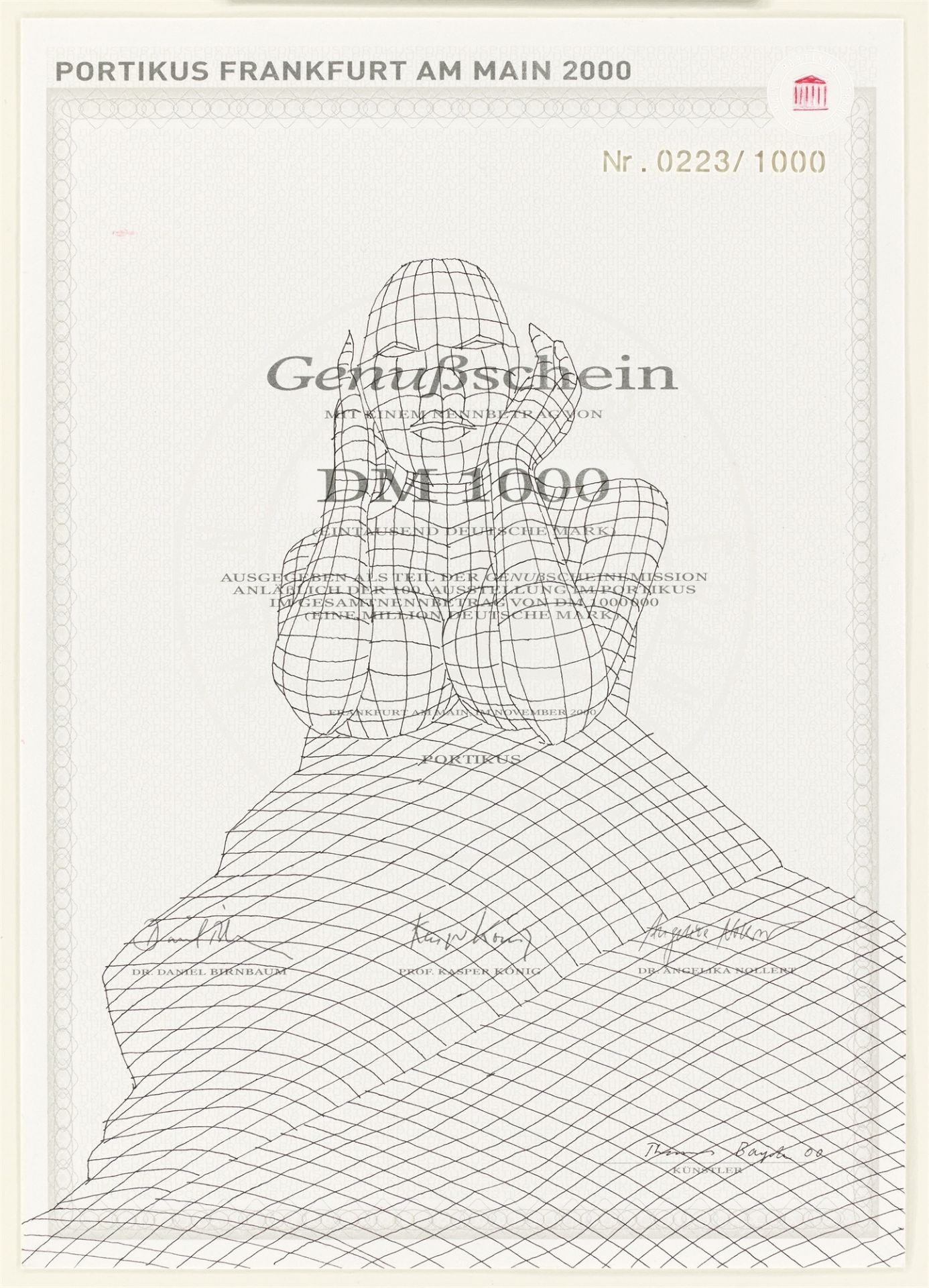 Thomas Bayrle. „Genußschein“. 2000 - Bild 2 aus 4