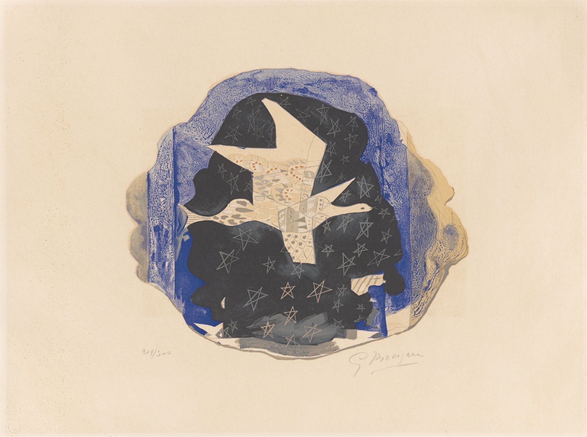 Georges Braque. „Les étoiles“. 1959