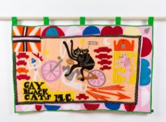 Grayson Perry. „Gay Black Cats MC“. 2017