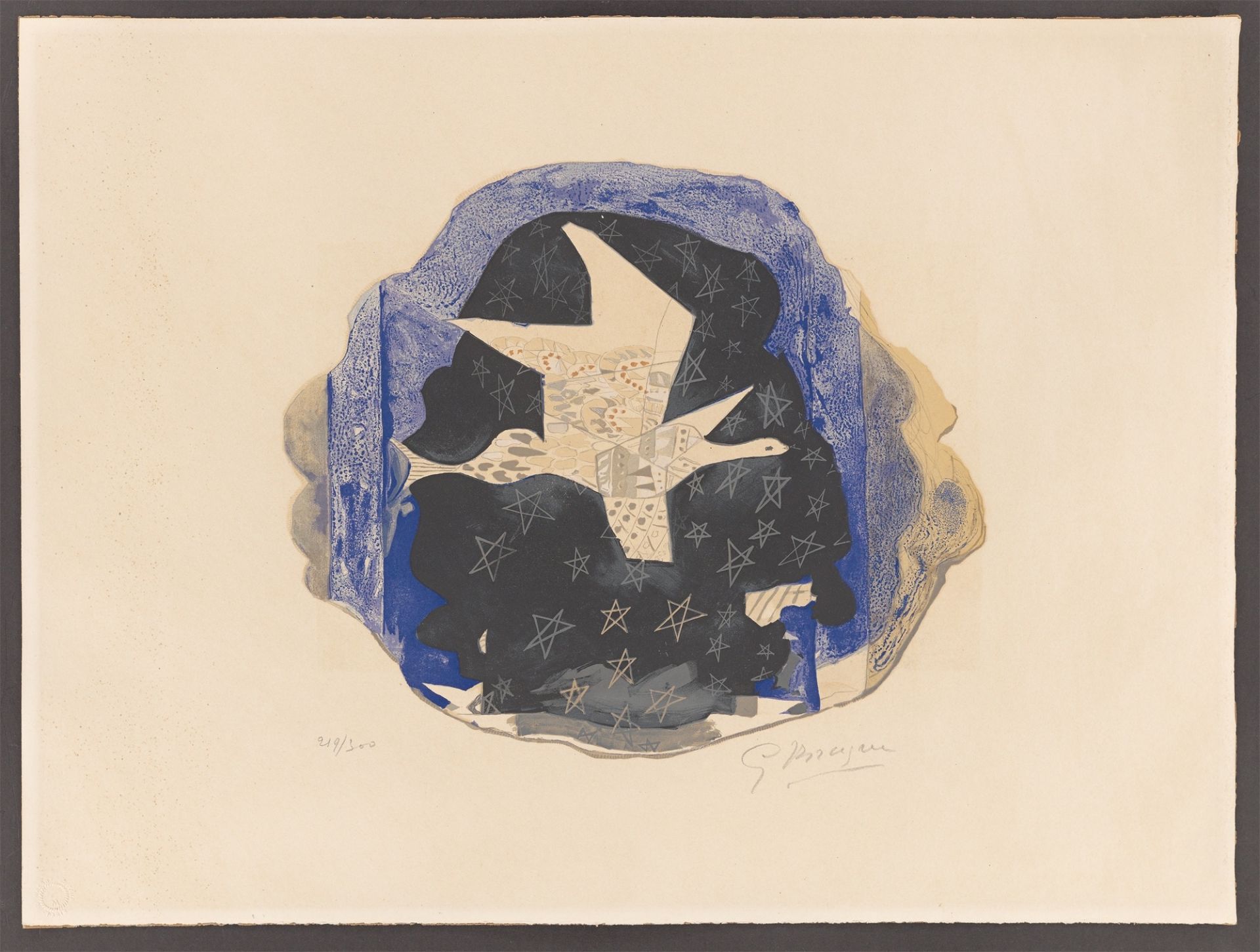 Georges Braque. „Les étoiles“. 1959 - Bild 2 aus 3