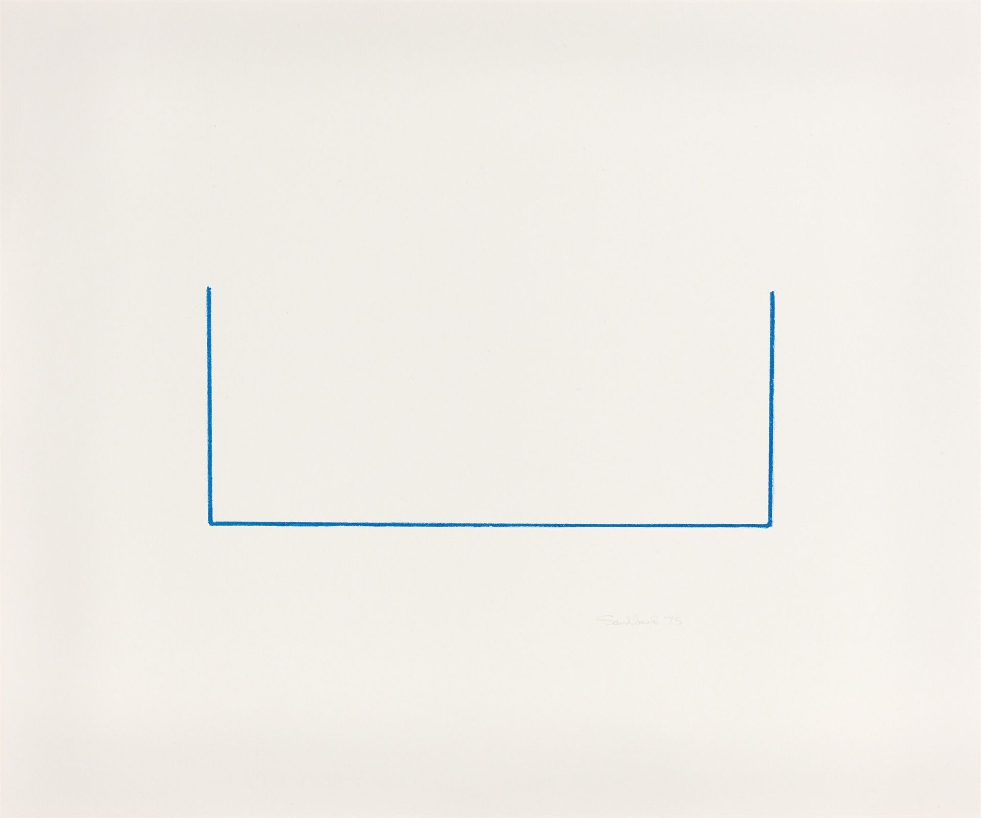 Fred Sandback. Ohne Titel. 1975 - Bild 7 aus 14