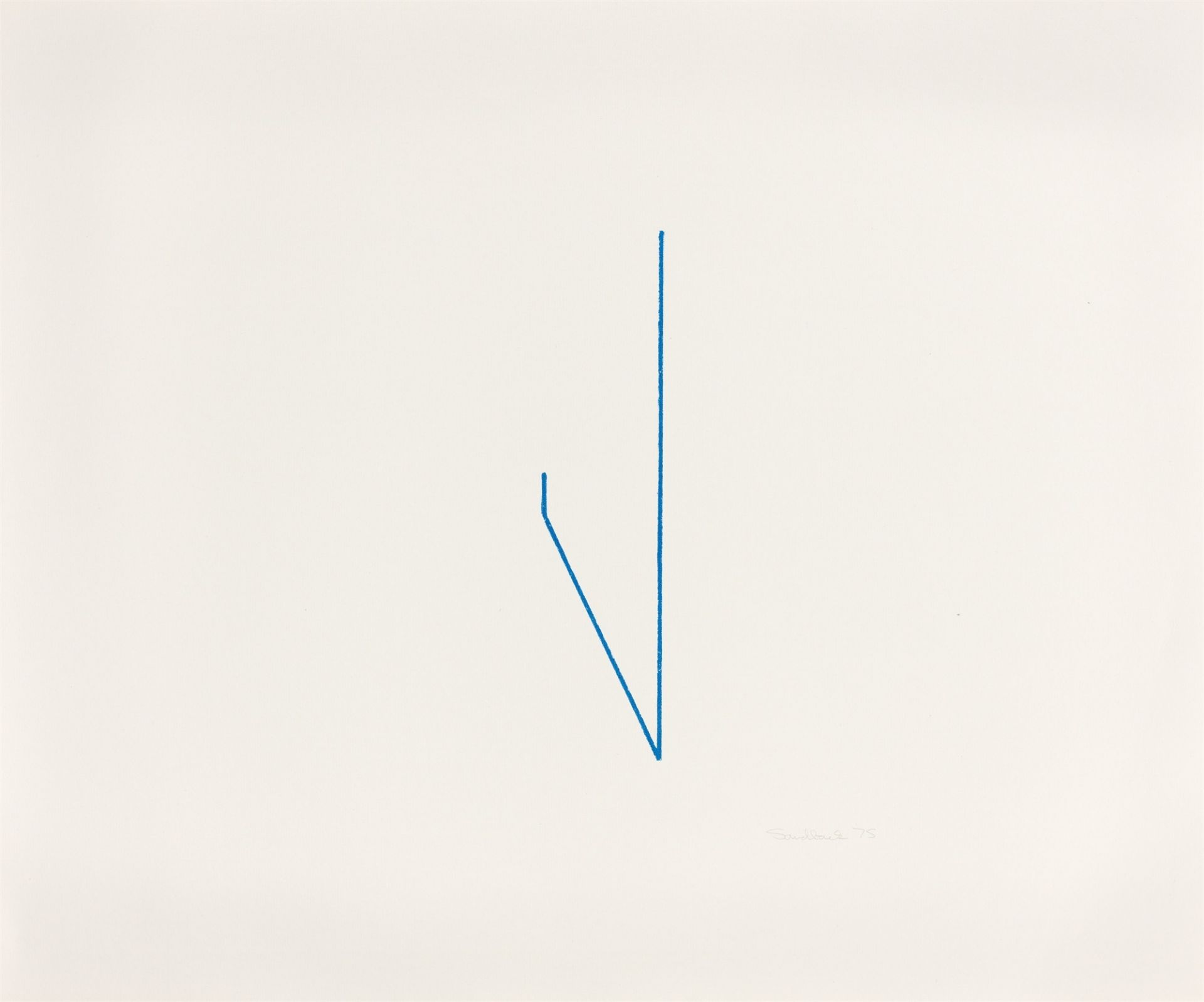 Fred Sandback. Ohne Titel. 1975 - Bild 11 aus 14