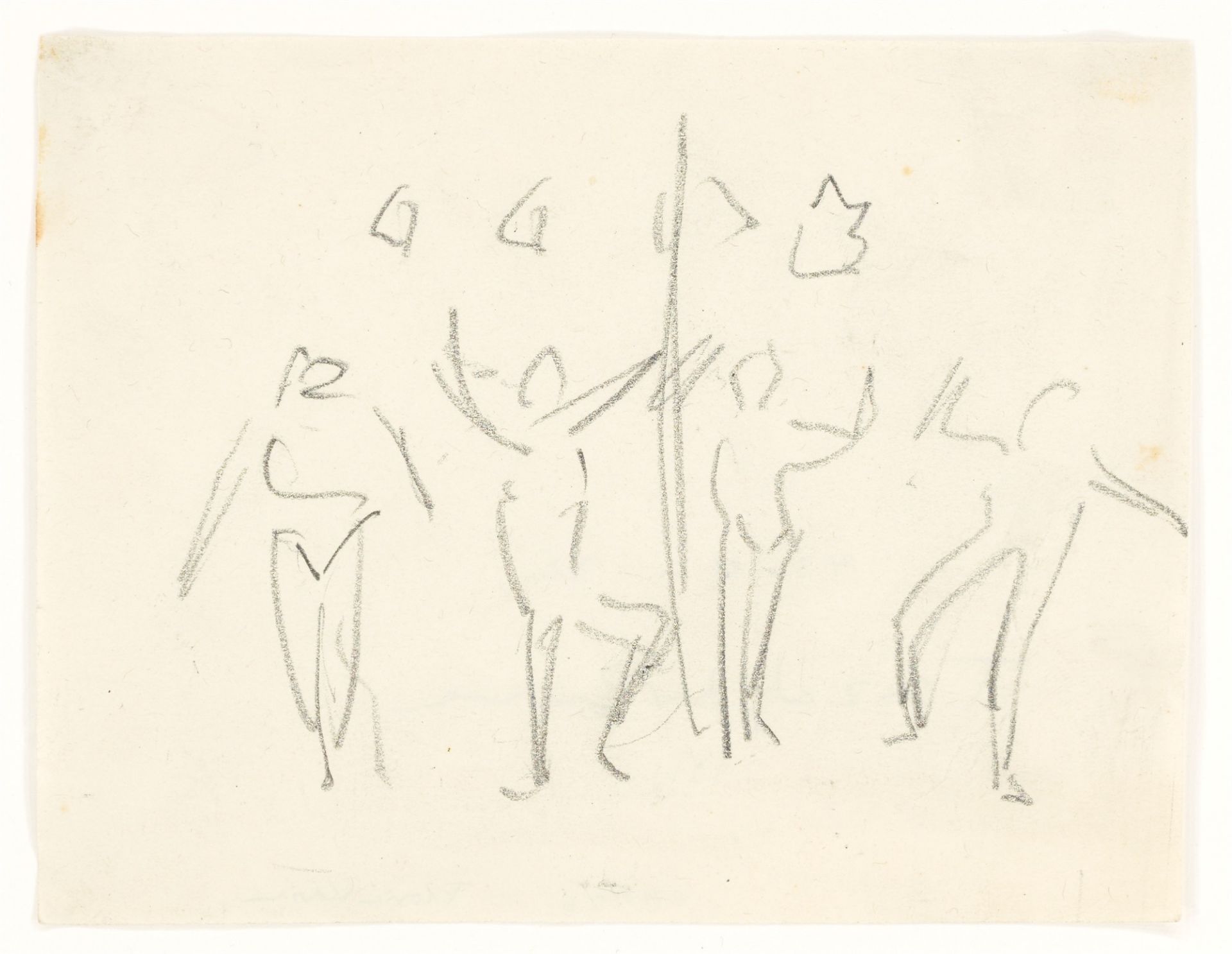 Ernst Ludwig Kirchner. „Tanz auf der Bühne“. 1911 - Bild 2 aus 2