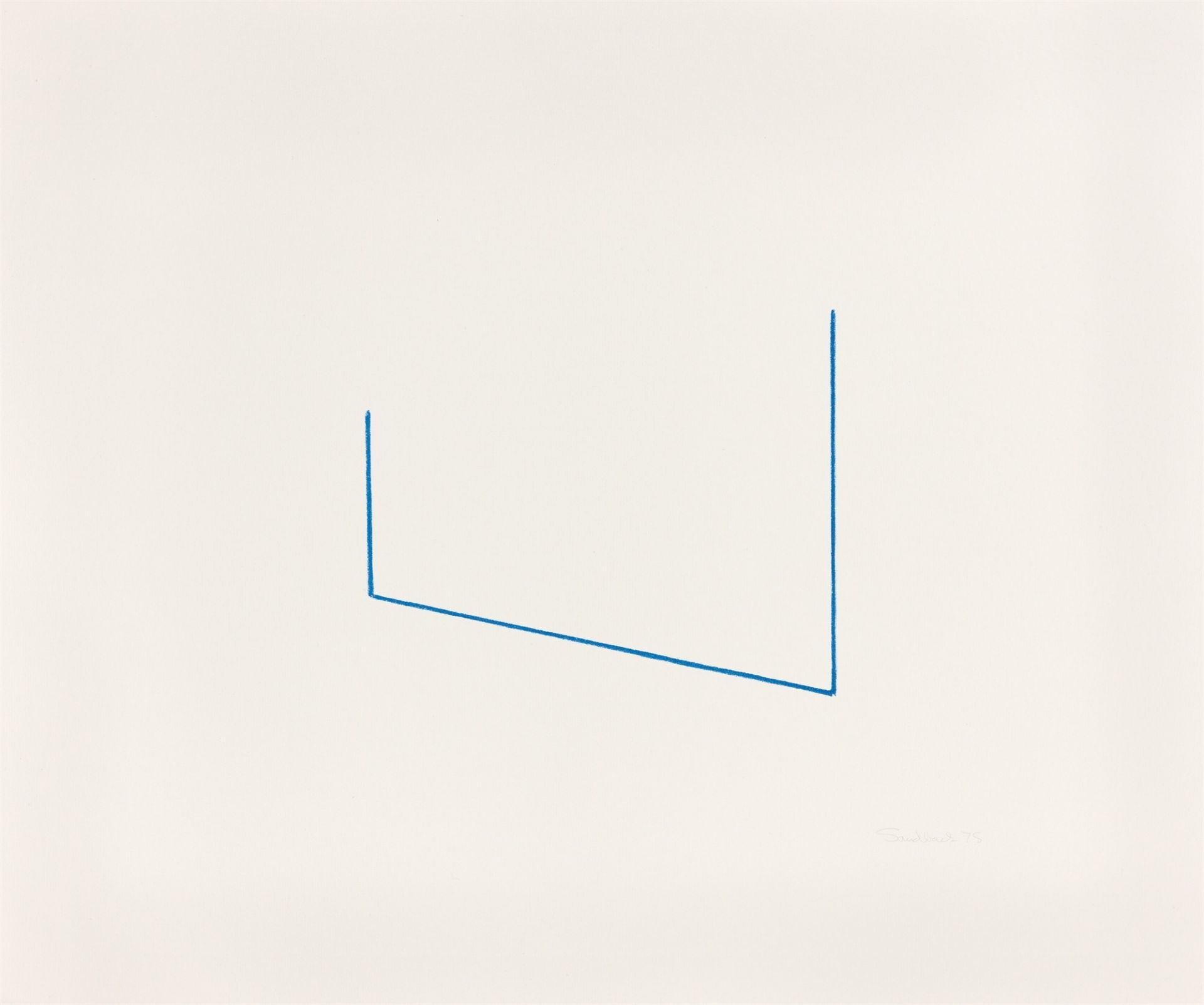 Fred Sandback. Ohne Titel. 1975 - Bild 2 aus 14