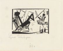 Lyonel Feininger. ”Wrack 2”. 1919