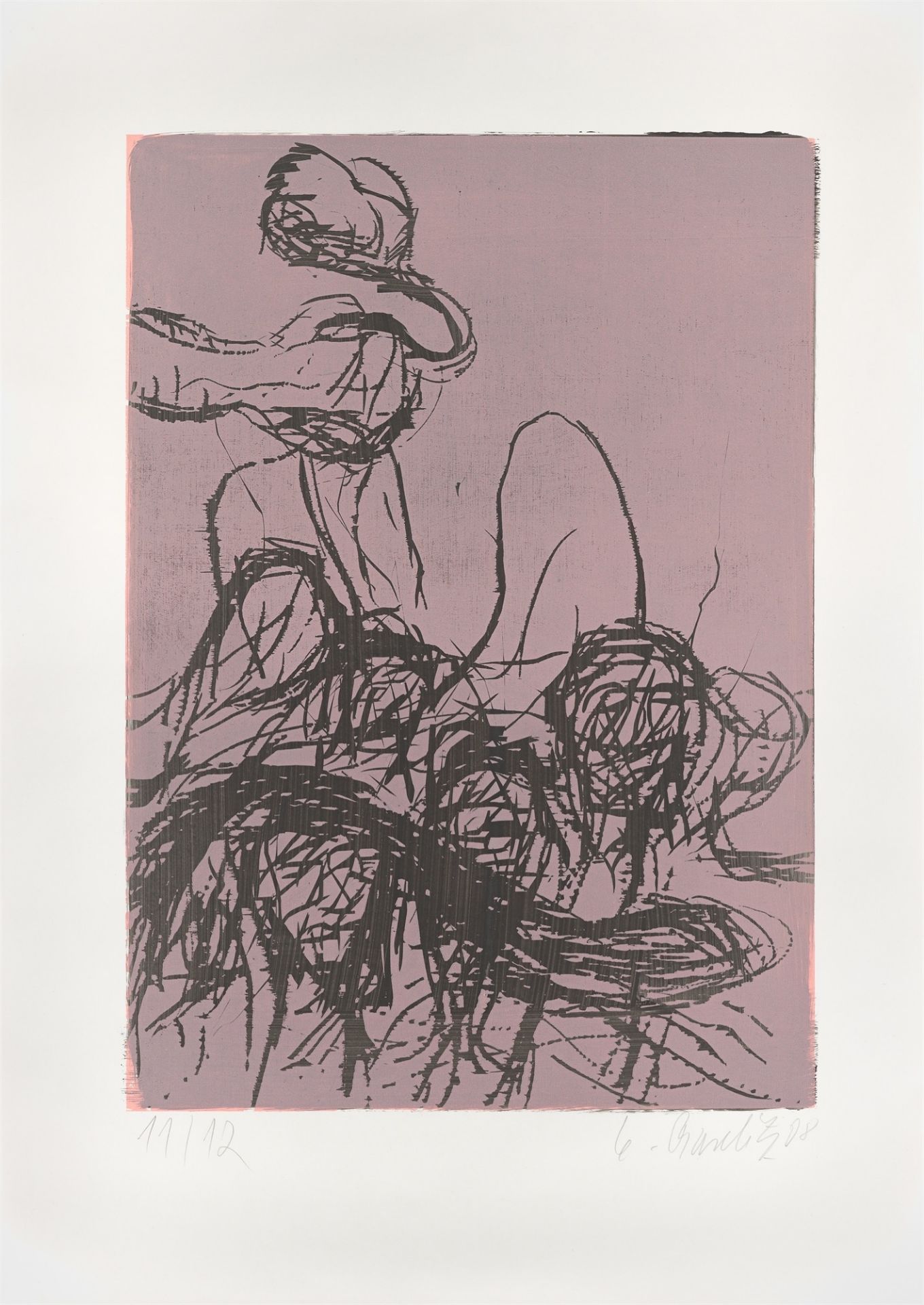 Georg Baselitz. Ohne Titel. 2008