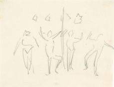 Ernst Ludwig Kirchner. „Tanz auf der Bühne“. 1911