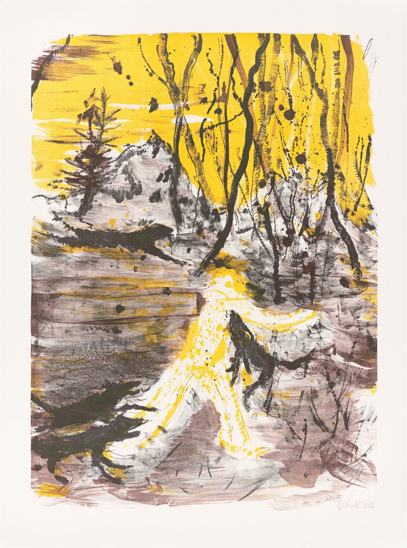 Daniel Richter. „Waldhunde“ / „Hundewasser“. 2006 - Bild 4 aus 5