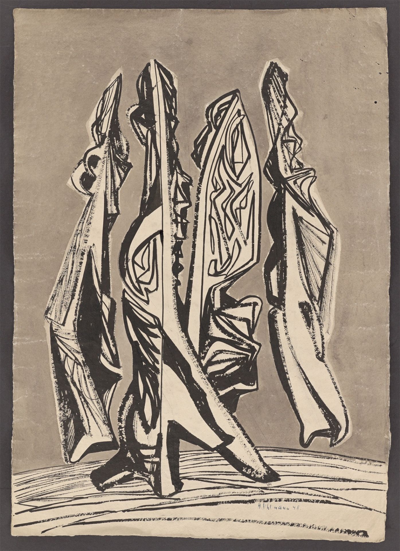 Hans Uhlmann. Ohne Titel. 1948 - Bild 2 aus 4