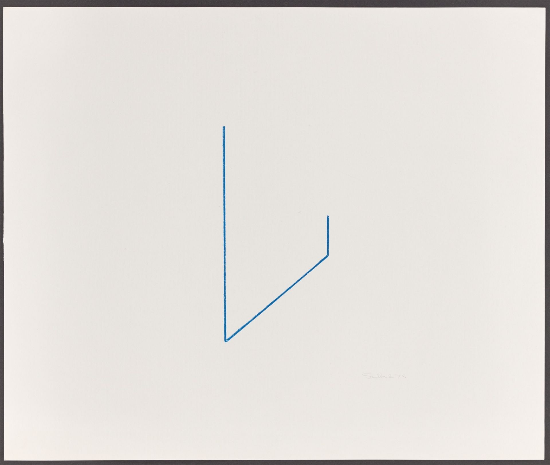 Fred Sandback. Ohne Titel. 1975 - Bild 10 aus 14