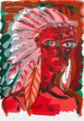 Rainer Fetting. ”Indianer”. 1992
