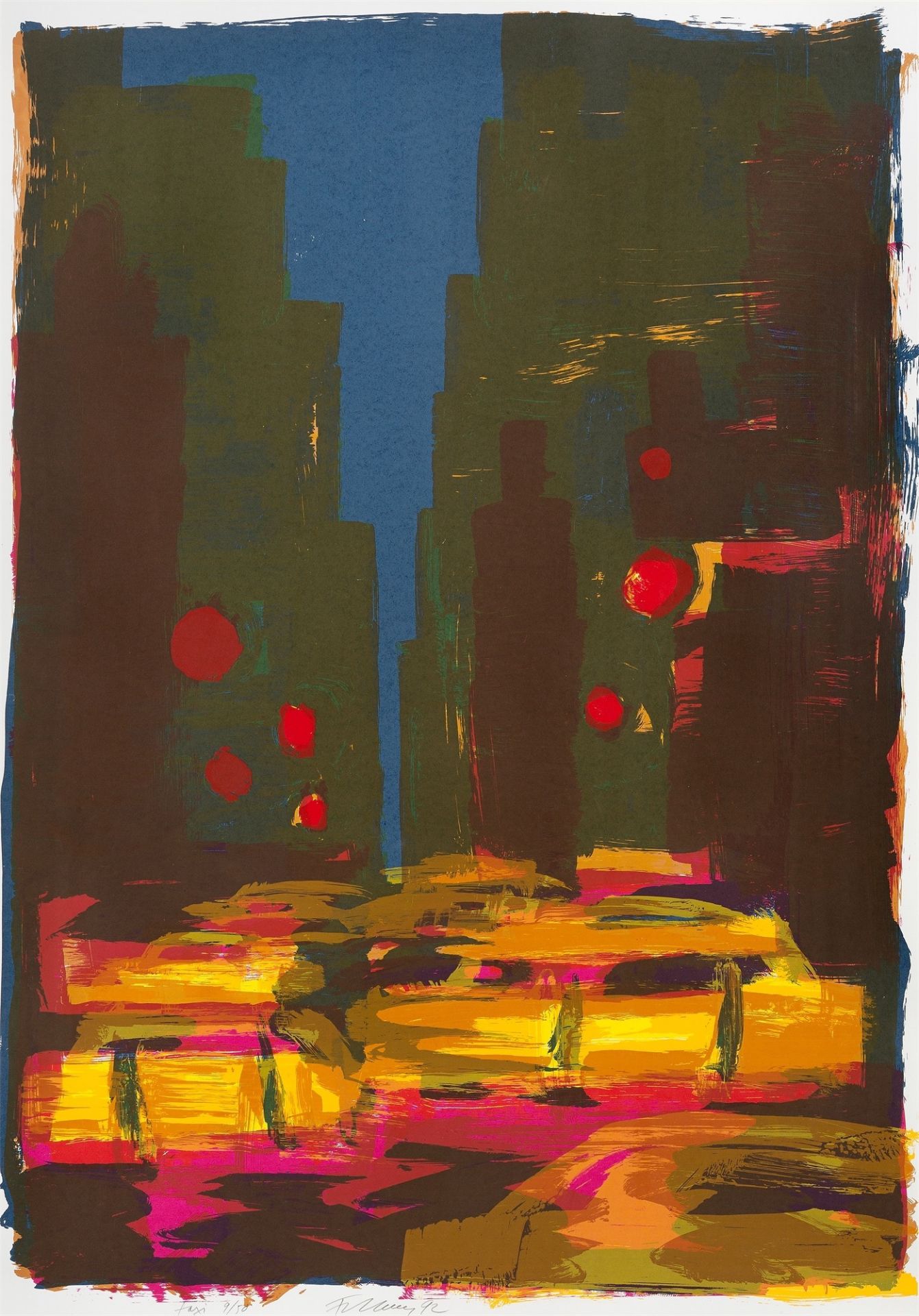 Rainer Fetting. ”Taxi”. 1992