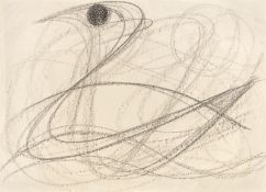 Hermann Glöckner. Drawing with curve. 1961