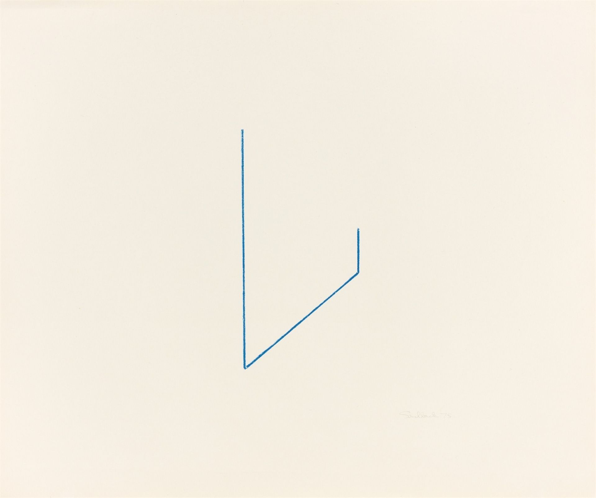 Fred Sandback. „Ohne Titel“. 1975 - Bild 5 aus 6