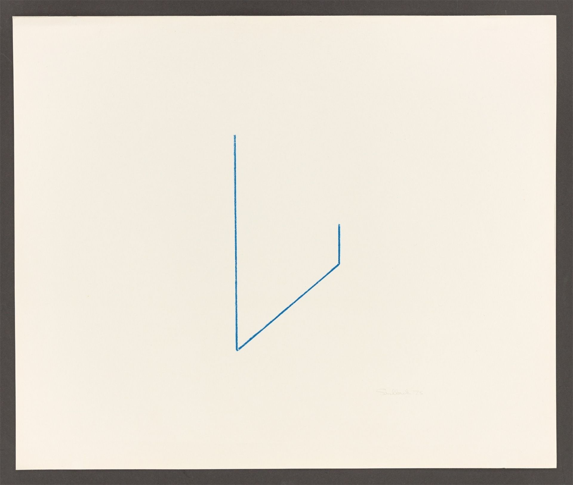 Fred Sandback. „Ohne Titel“. 1975 - Bild 6 aus 6