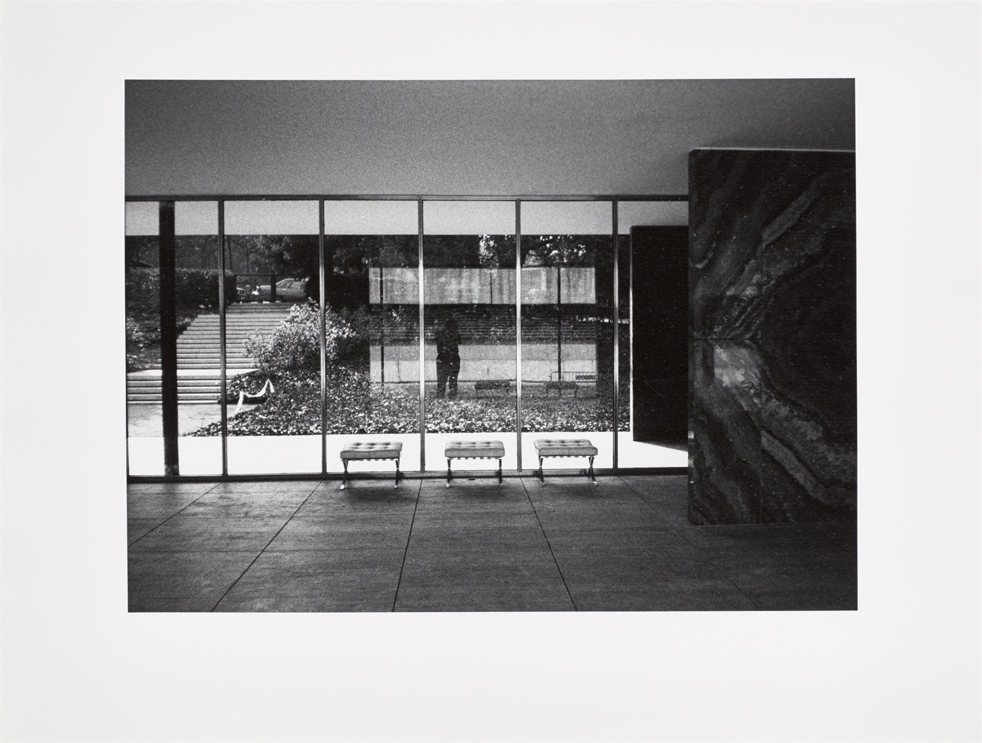 Günther Förg. Barcelona Pavillon. 1989