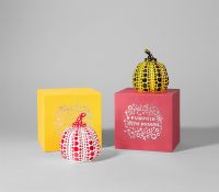 Yayoi Kusama. „Yellow Pumpkin“ / „Red Pumpkin“. 2015