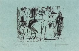 Lyonel Feininger. ”Gespenster” (”Gespensterchen”). 1919