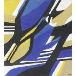 E. O. Köpke. „Blau und Gelb dynamisch“. 1975/76