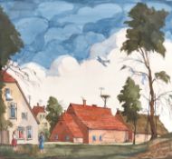 Karl Hermann Roehricht. „Augustenberg bei Schwerin“. 1977