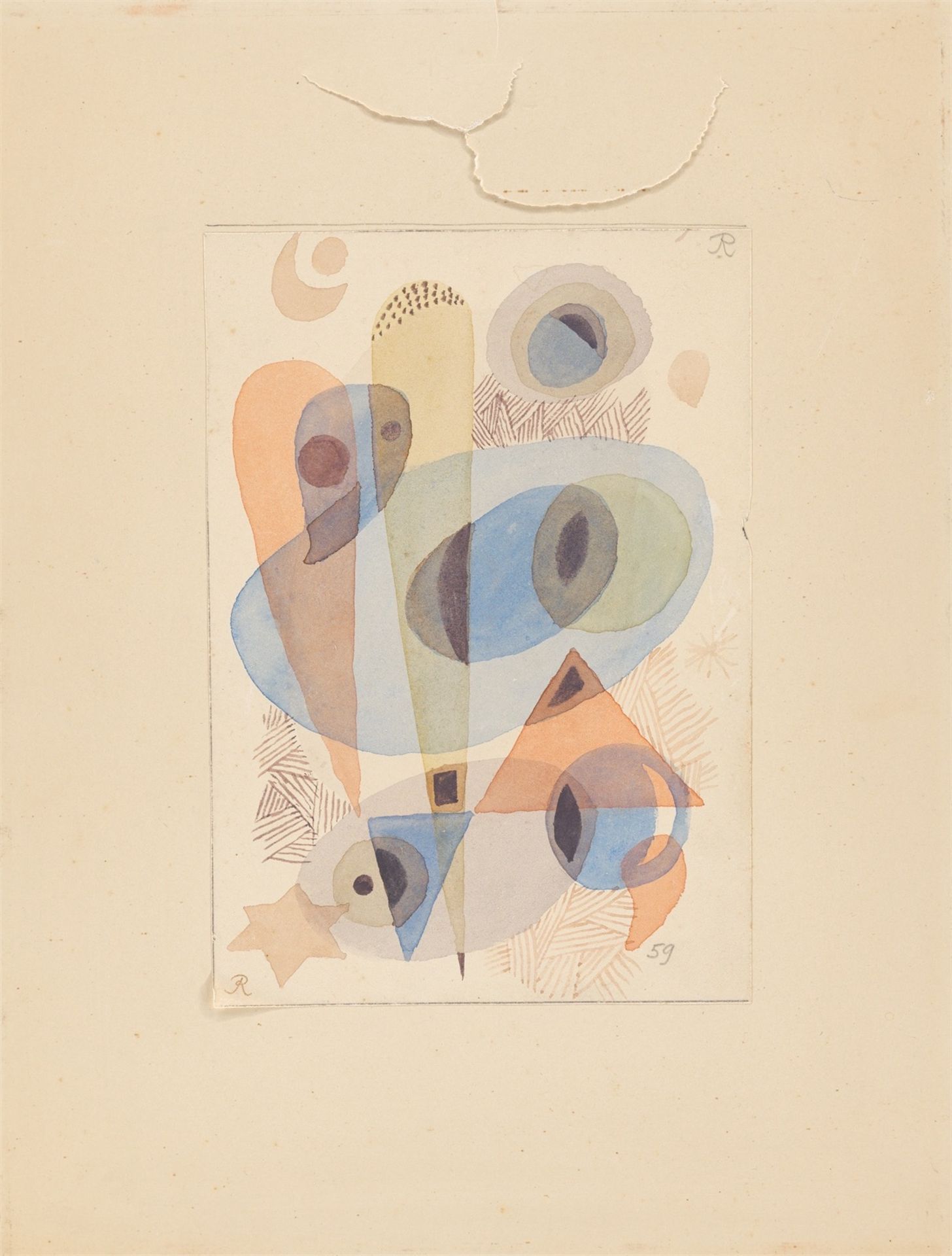 Hans Reichel. „rund, oval, kegelförmig“. 1938 - Bild 2 aus 2