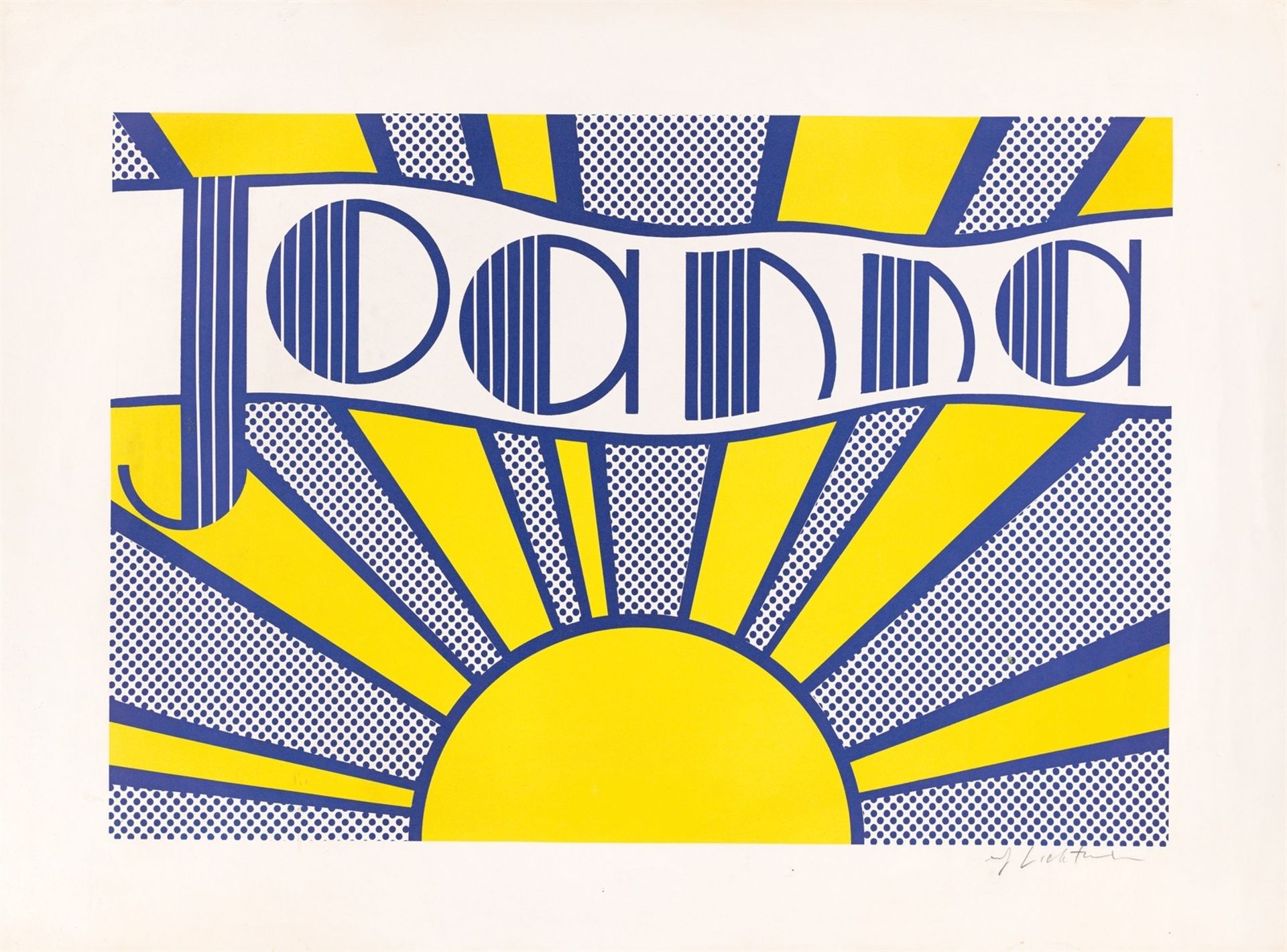 Roy Lichtenstein. „Joanna“. 1968