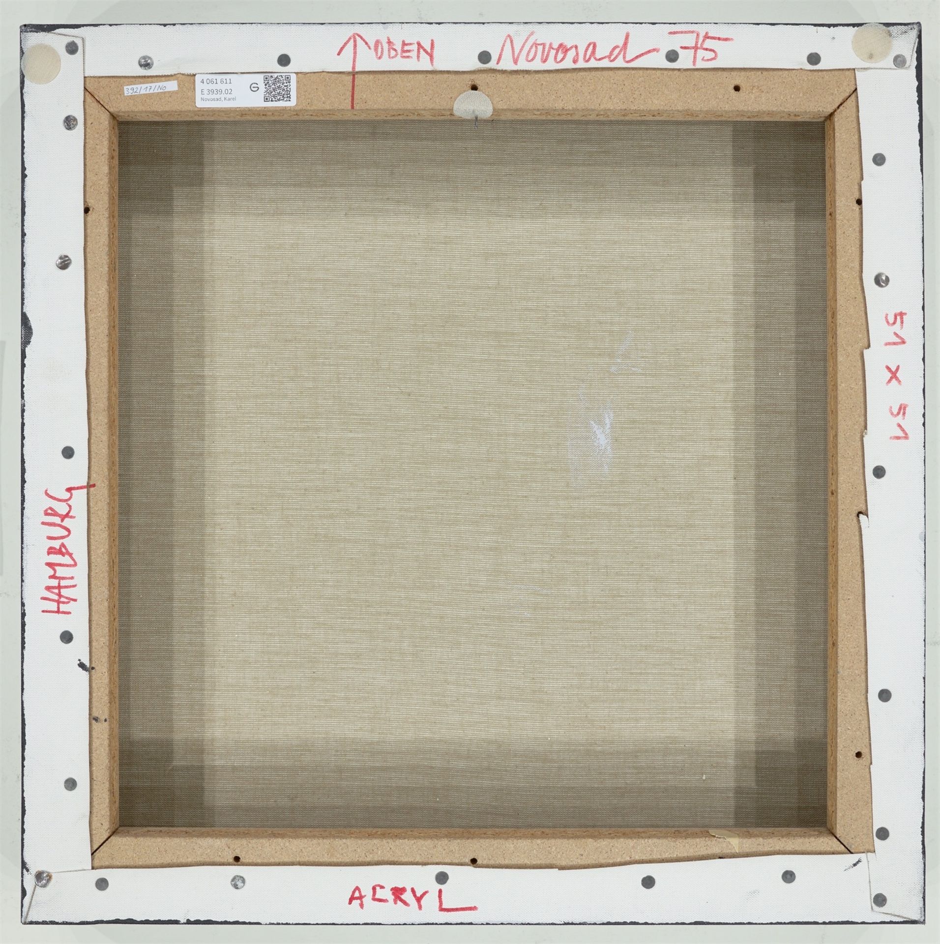 Karel Novosad. Ohne Titel. 1975 - Bild 2 aus 3