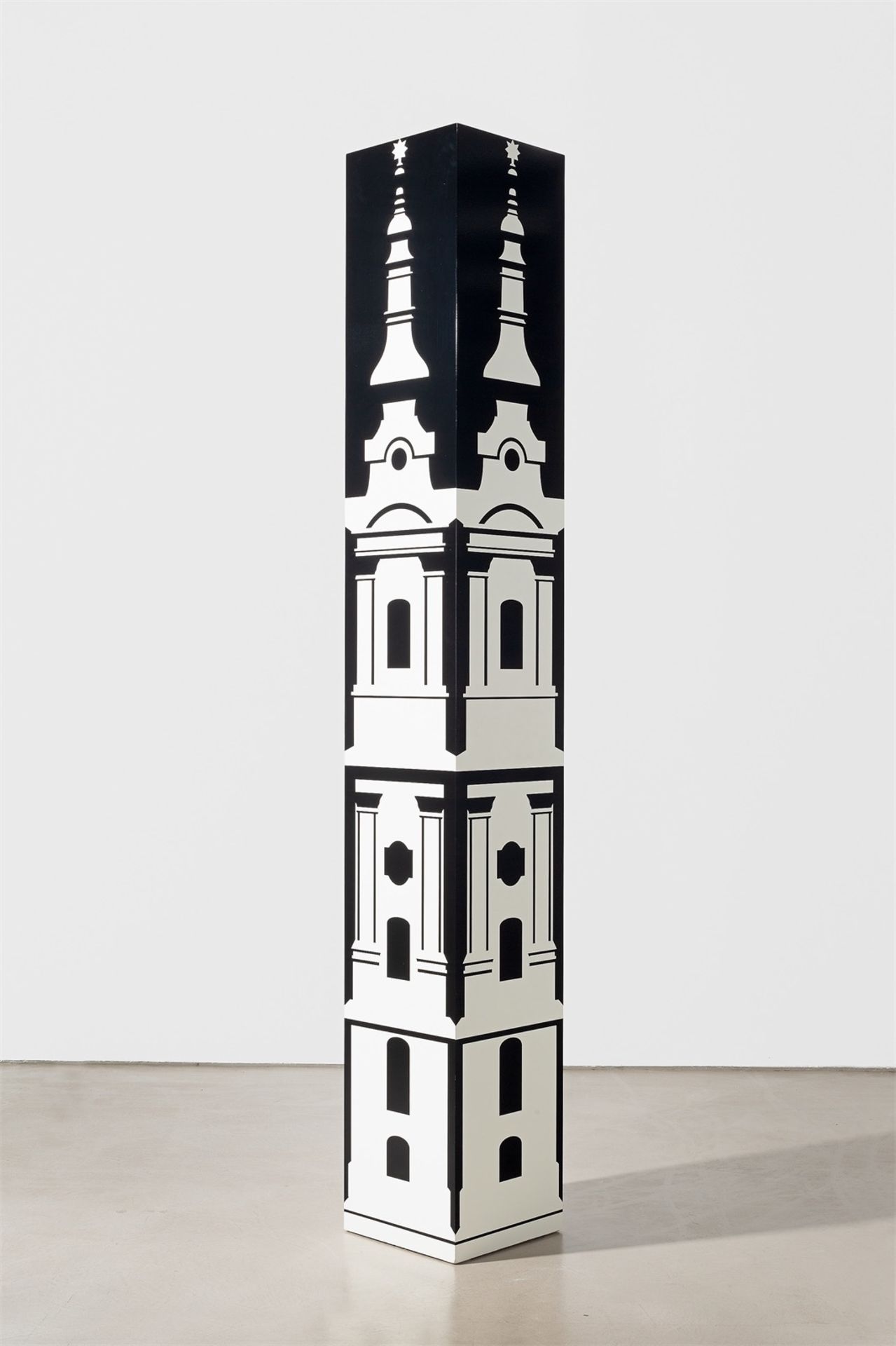 Julian Opie. „Baroque tower 3A“. 1997