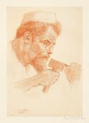 Emil Orlik. Porträt Max Klinger . 1902