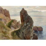 Friedrich Preller d. J.. Der Polyphem-Felsen auf Capri. 1891