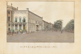 Leopold Zielke. ”Palais S.K.H. des Prinzen Wilhelm von Preussen in Berlin”. 1835
