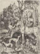 Albrecht Dürer. ”Der heilige Eustachius”. Circa 1501