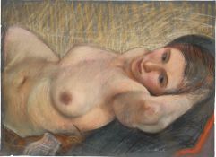 Willy Jaeckel. Reclining female nude. 1920s