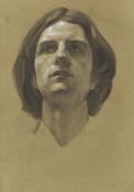 Osmar Schindler. Portrait study. Circa 1890