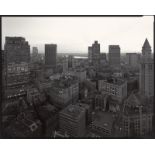 Nicholas Nixon. „View of Boston from Commercial Wharf“, Massachusetts. 1975