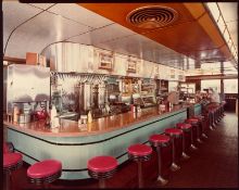 Jim Dow. ”The Town Diner. Watertown, Massachusetts”. 1979