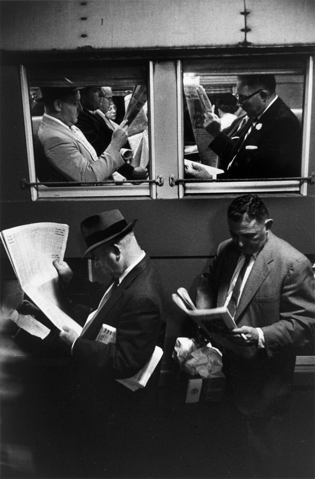 Louis Stettner. ”Penn Station”. 1958