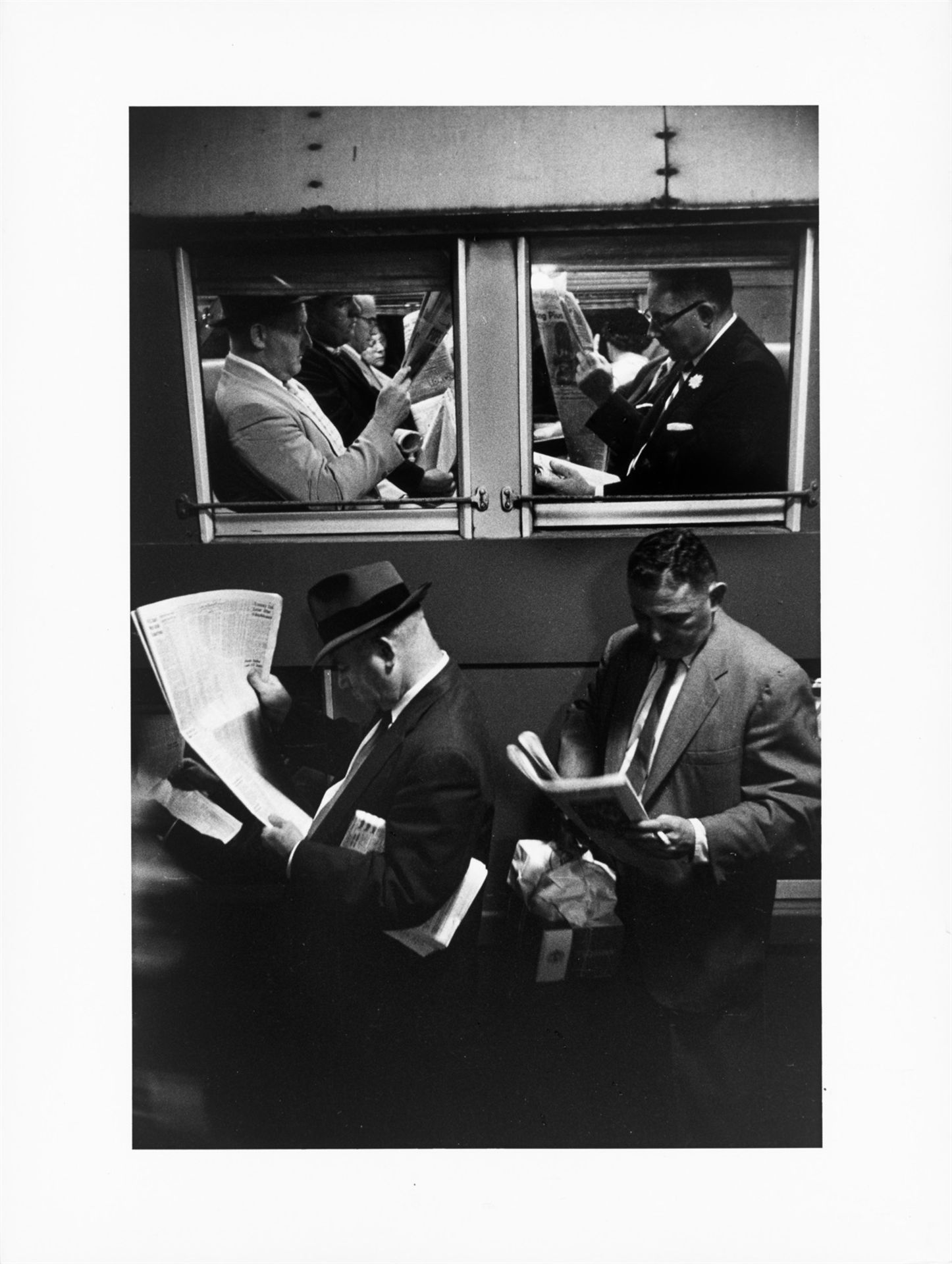 Louis Stettner. ”Penn Station”. 1958 - Image 2 of 2