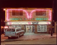 Jim Dow. ”Zummo's Super Market. Airline Highway, Metairie, Louisiana”. 1979