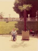 David Hockney. Jean in the Luxembourg Gardens, June. 1974