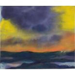 Emil Nolde. Meer mit Segelbooten.