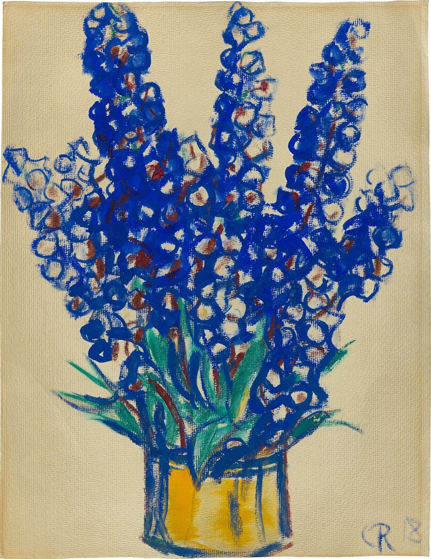 Christian Rohlfs. „Rittersporn“. 1918