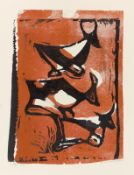 Ewald Mataré. ”Drei Kühe (übereinander)”. 1947
