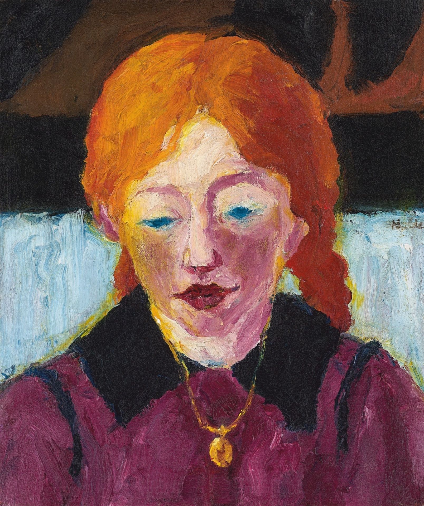 Emil Nolde. „Christina“. 1915