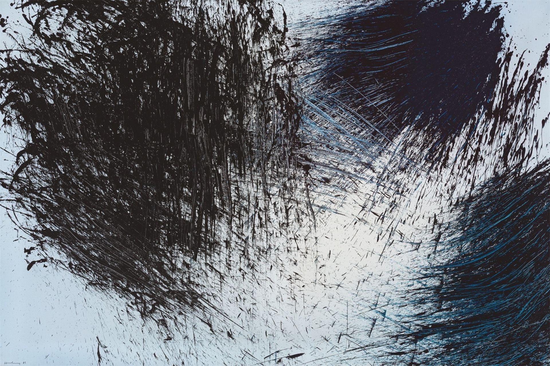 Hans Hartung. „T 1981 – H 12“. 1981