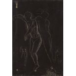 Max Ernst. „(Schwebende Figuren)“. Um 1923