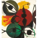 Ernst Wilhelm Nay. „Mit grüner Scheibe“. 1964